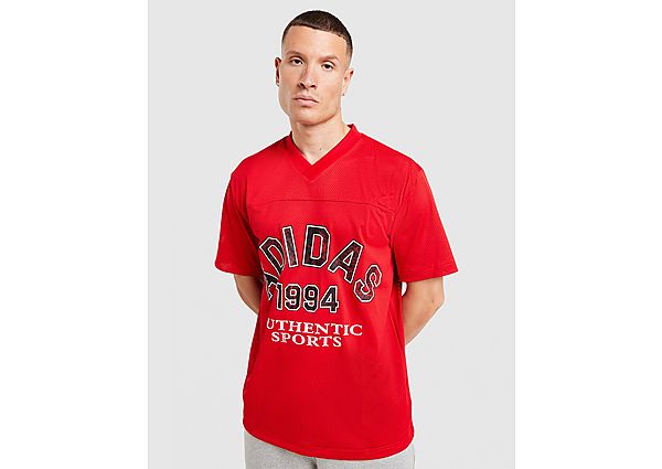 adidas Originals Mesh Varsity Jersey red