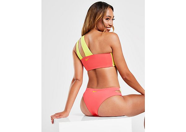 Nike Asymmetric Bikini Bottoms pink