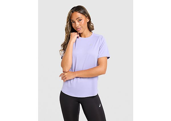 ASICS Run Short Sleeve T-Shirt purple