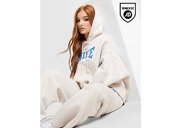 Nike Classics Graphic Phoenix Oversized Hoodie brown