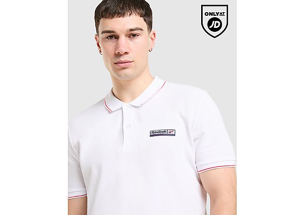 Reebok Tipped Polo Shirt white