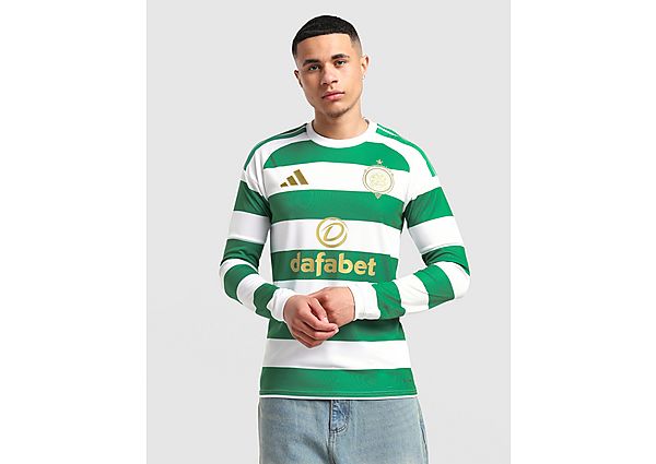 adidas Celtic FC 2026/27 Long Sleeve Home Shirt white