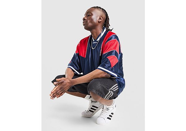 adidas Originals Mesh 3-Stripes Jersey blue
