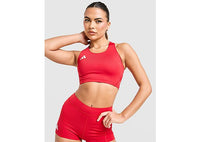 adidas Adizero Cropped Sports Bra red