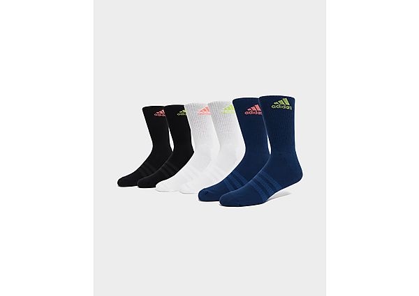 adidas 6 Pack Badge of Sport Cushioned Crew Socks black