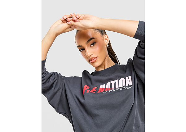 PE Nation Arena Crew Sweatshirt blue