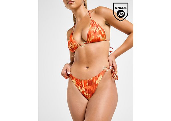 DAILYSZN Fire Bikini Bottoms red