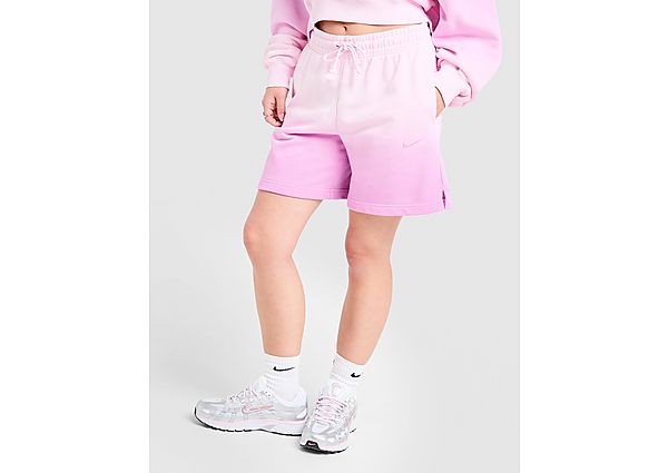 Nike Phoenix Dip Dye Shorts pink