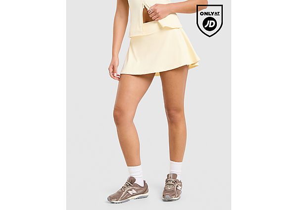DAILYSZN Sculpt Skort yellow