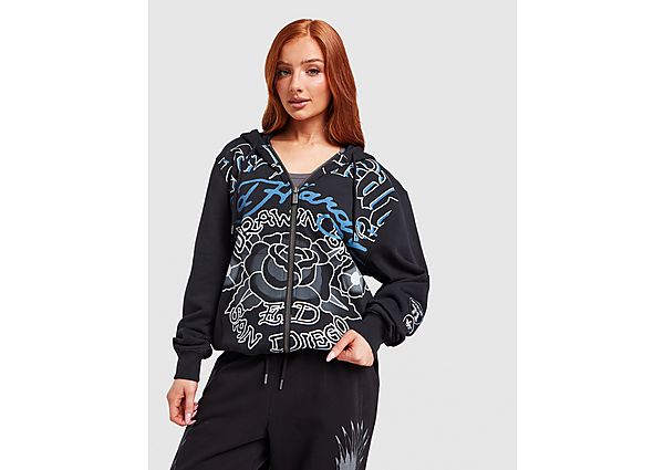 Ed Hardy Gothic Full Zip Hoodie black