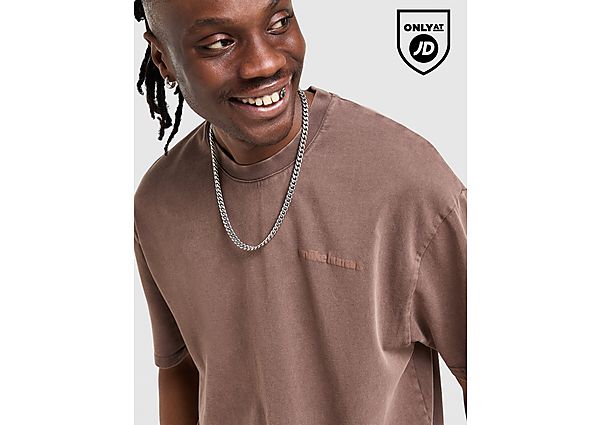 Unlike Humans Pigment T-Shirt brown