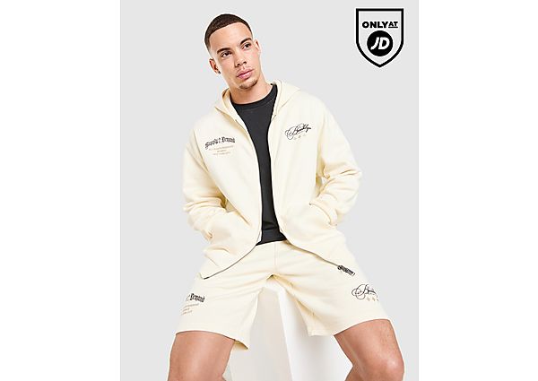 Supply & Demand Remus Full Zip Hoodie white