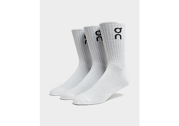 On Running 3-Pack High Socks white
