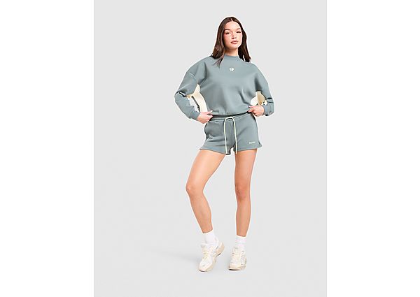 Red Run Activewear Skyline Sweater Shorts green