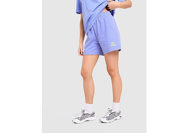 The North Face Wave Multi Logo Shorts blue