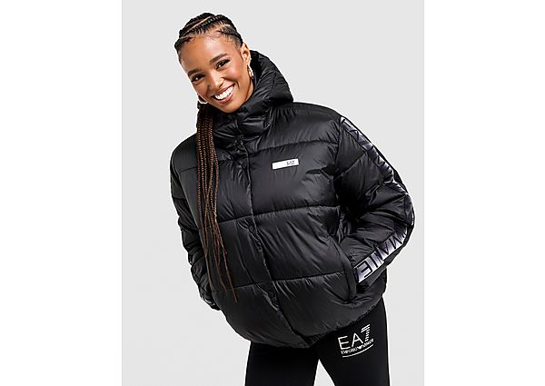 EA7 Emporio Armani Ventus Tape Padded Jacket black