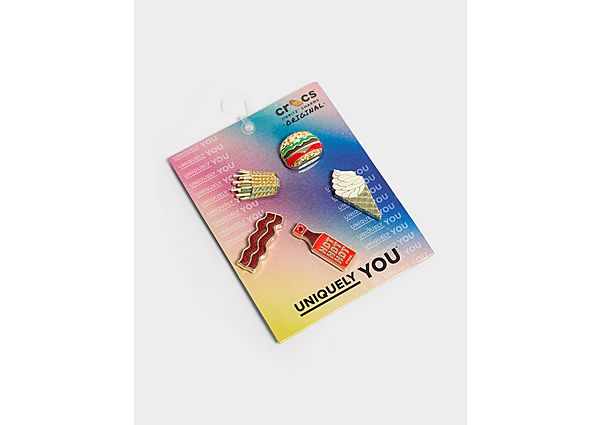 Crocs 5-Pack Spicy Combo Jibbitz Charms Multi Coloured