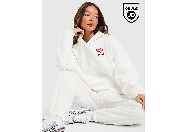 Columbia Mountain Box Hoodie white