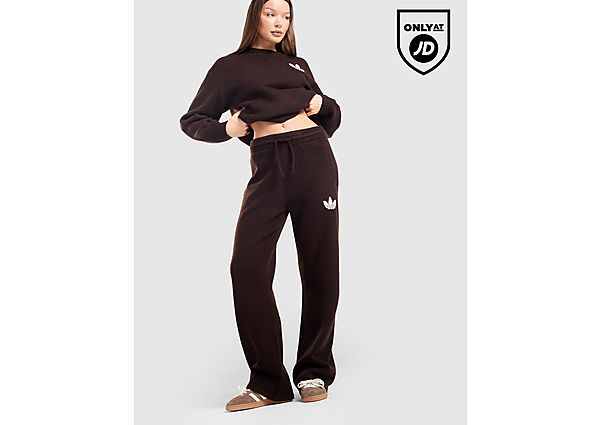 adidas Originals Trefoil Knit Joggers brown