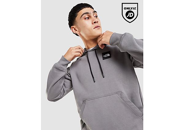 The North Face Box Fleece Hoodie grey
