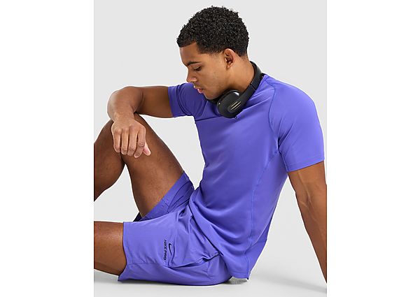 Nike Pro Long Shorts purple