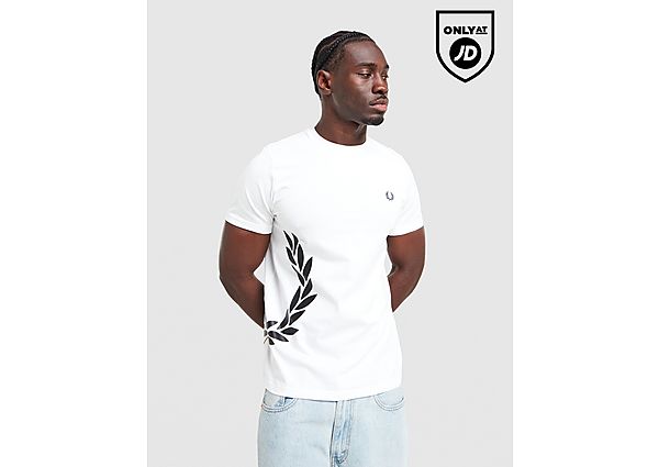 Fred Perry Side Logo T-Shirt white