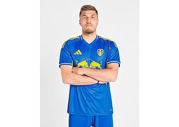 adidas Leeds United FC 2025/26 Away Shirt blue