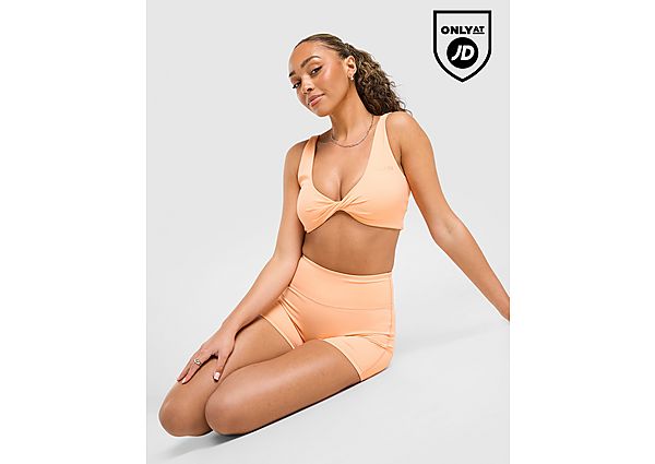 DAILYSZN Sculpt Twist Bralette Orange