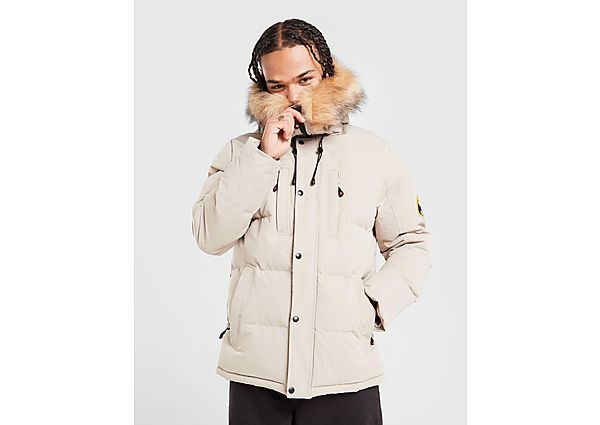 Zavetti Canada Oshawa 2.0 Puffer Parka Jacket brown