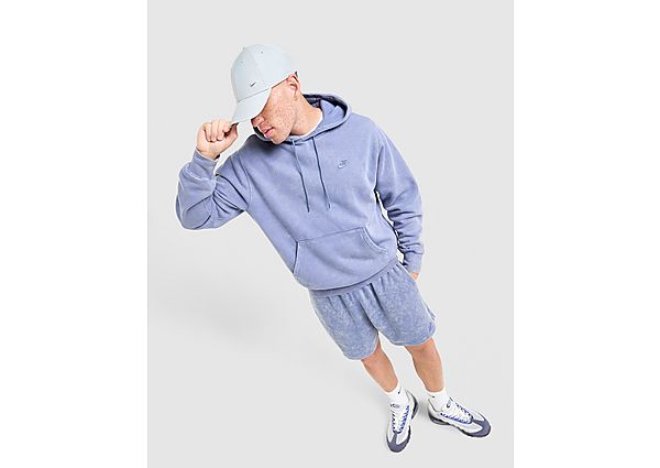 Nike Washed Hoodie blue