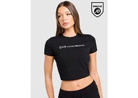 EA7 Emporio Armani Baby Crop Top black