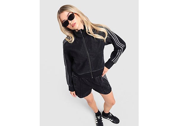 adidas Originals Denim Firebird Track Top black