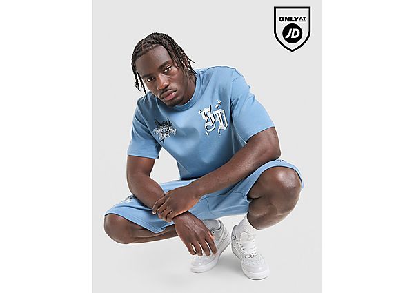 Supply & Demand Protect T-Shirt blue