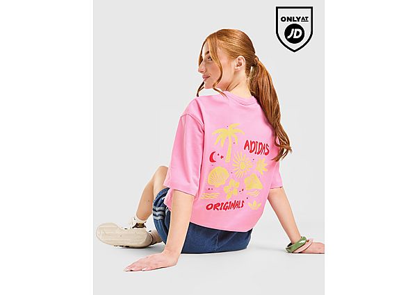 adidas Originals Summer Shells T-Shirt pink