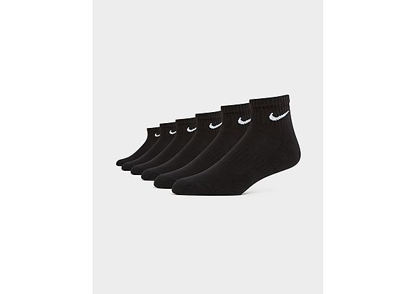 Nike 6-Pack Everyday Cushioned Ankle Socks black