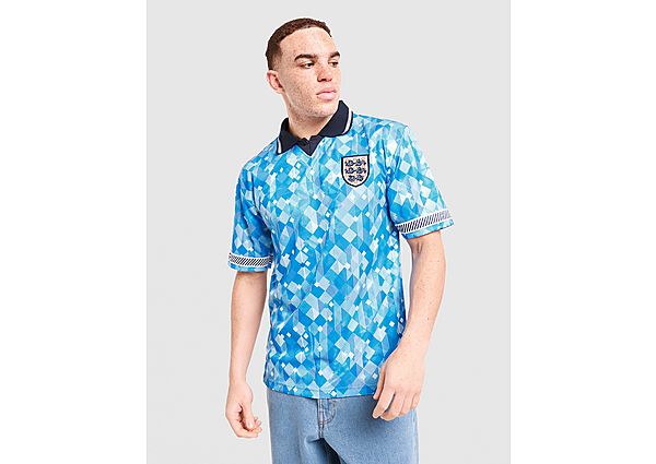 Score Draw England \'90 World Cup Retro Training Shirt blue