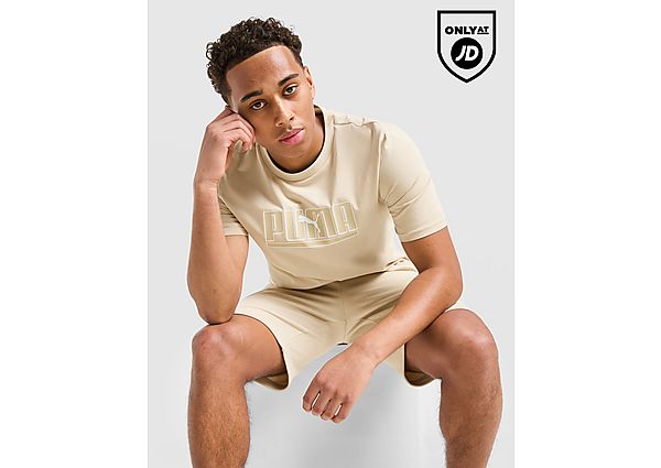 PUMA Sportswear T-Shirt brown