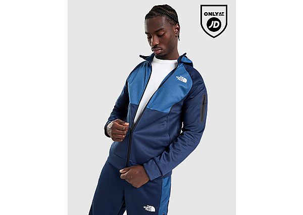 The North Face Tek Full Zip Hoodie blue