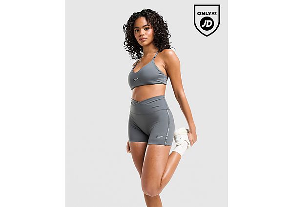 Nike Training Graphic Swoosh Wrap Shorts grey