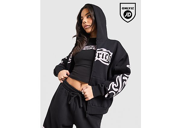 Hoodrich Asha Full Zip Hoodie black