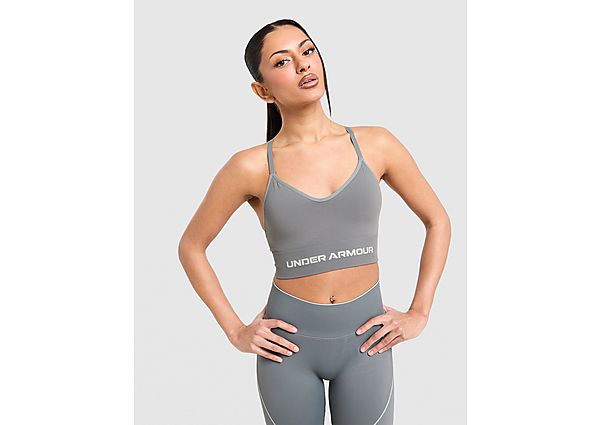 Under Armour Vanish Seamless Sports Bra grey