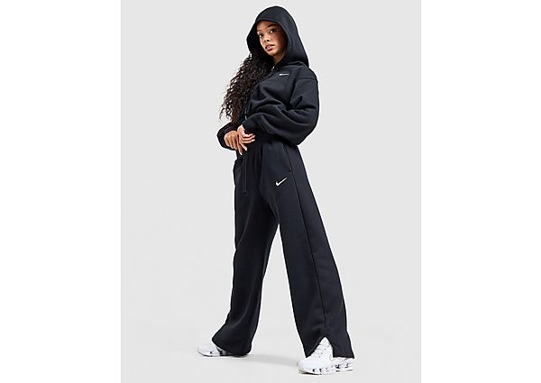 Nike Phoenix Fleece Wide Leg Joggers black