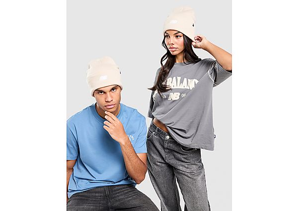 New Balance x 47 Brand Logo Beanie Hat brown
