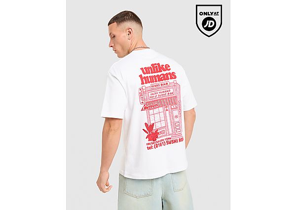 Unlike Humans Shop T-Shirt white