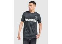 New Era MLB LA Raiders Pinstripe T-Shirt black