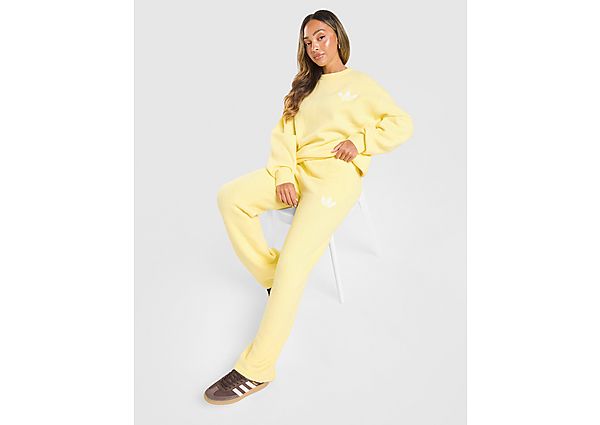 adidas Originals Trefoil Knit Joggers yellow