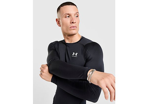 Under Armour HeatGear Armour Compression Long Sleeve Tee black