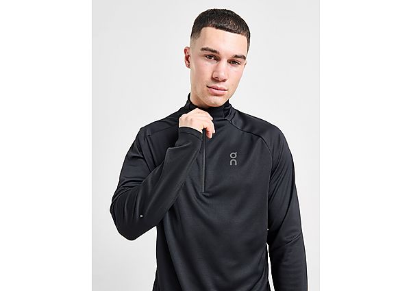 On Running Climate 1/4 Zip Top black