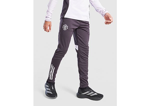 adidas Manchester United Tiro 25 Training Track Pants Jnr purple