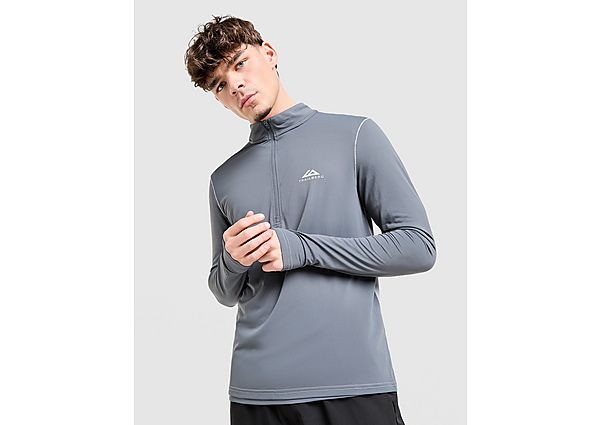 Trailberg Nucleus 1/4 Zip Top grey